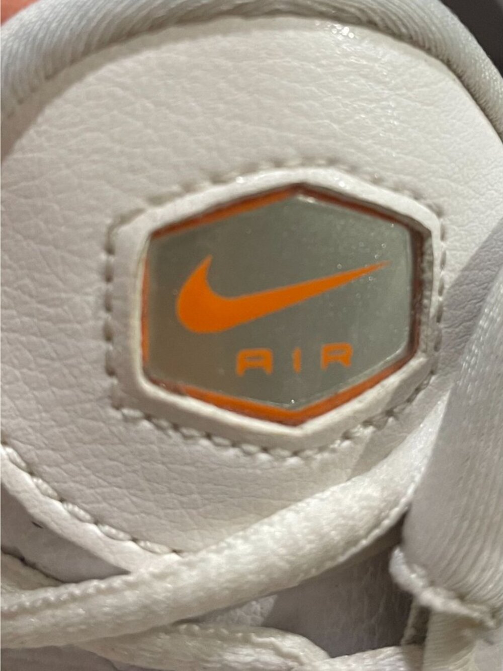 Nike Air Max Plus Tn Running Shoes White/Orange US 10 Mens Sneakers AQ1088-100 - Picture 8 of 14